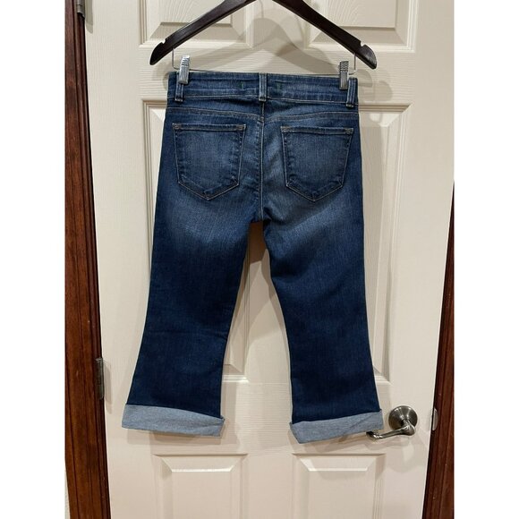 J Brand Womens Mayflower Skinny Crop Jeans Size 26 Dark Wash Cotton Blend Comfor - Picture 8 of 9